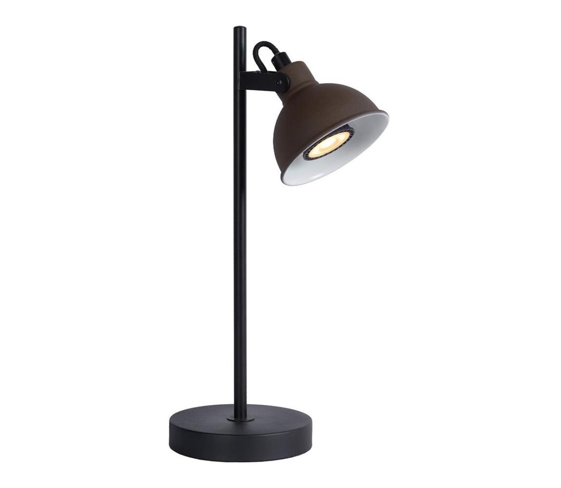 Lucide Lucide 45573/01/97 - Stolní lampa DAMIAN 1xGU10/35W/230V hnědá 