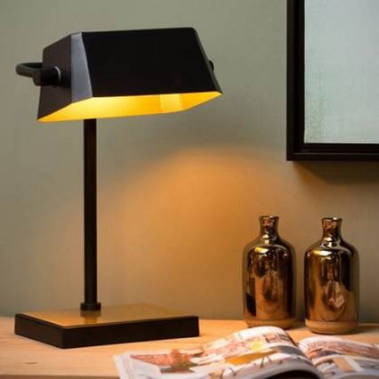 Lucide 45581/01/30 - Stolní lampa LANCE 1xE27/40W/230V