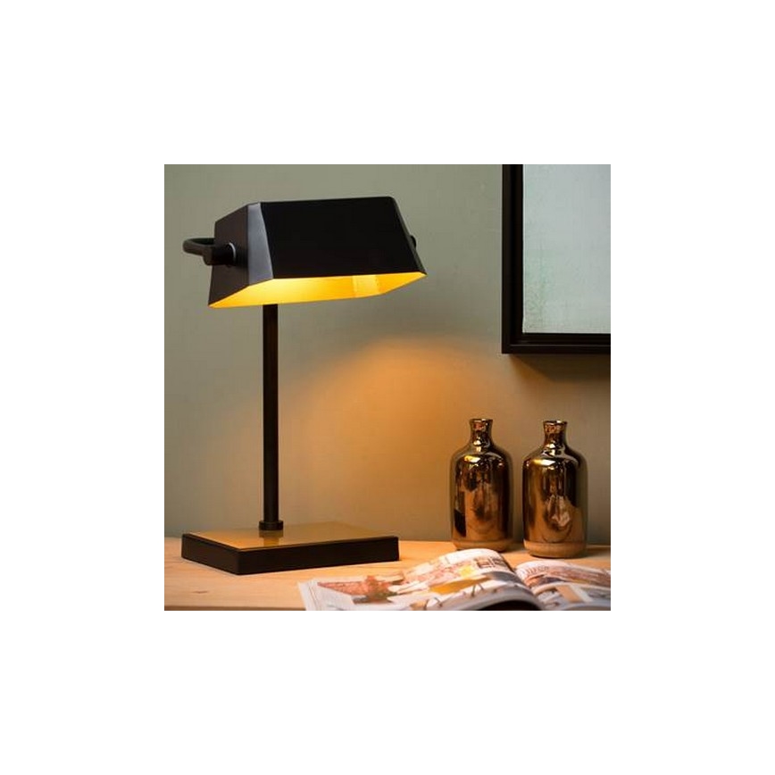 Lucide 45581/01/30 - Stolní lampa LANCE 1xE27/40W/230V