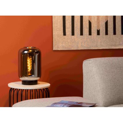 Lucide 45594/01/65 - Stolní lampa JOANET 1xE27/40W/230V černá
