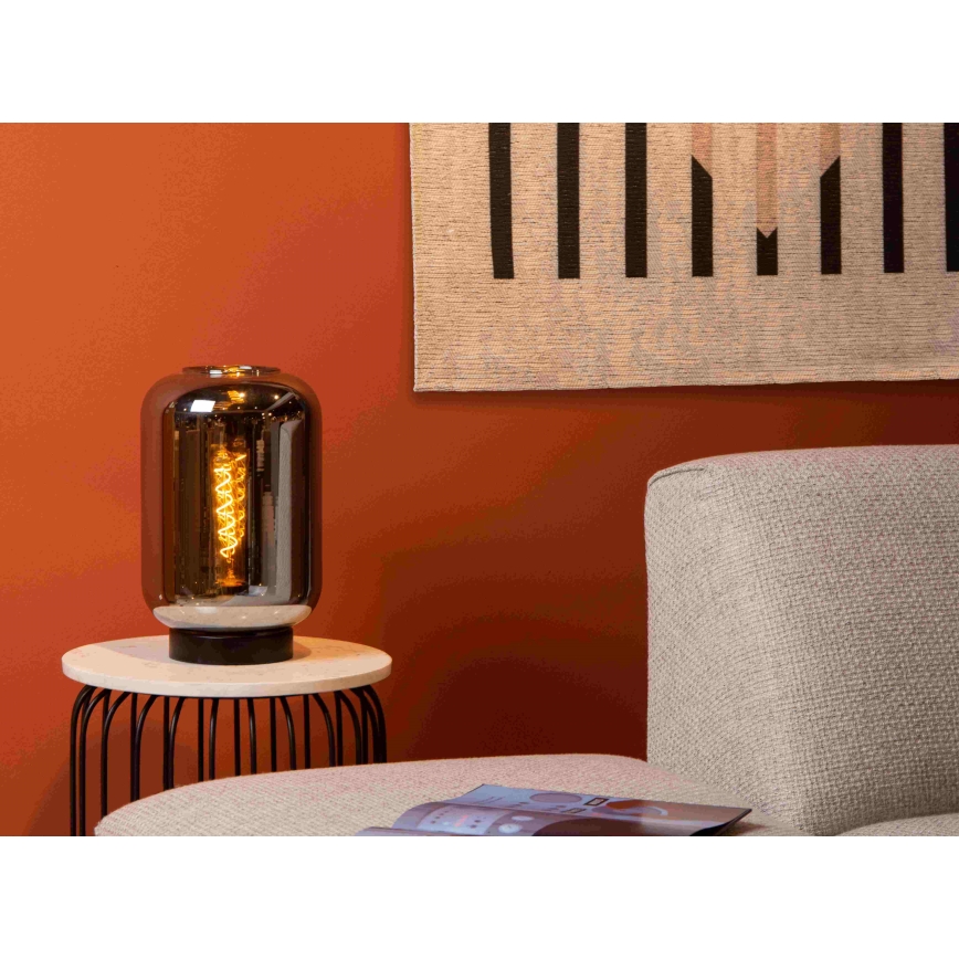 Lucide 45594/01/65 - Stolní lampa JOANET 1xE27/40W/230V černá
