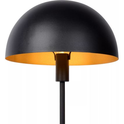Lucide 45596/01/30 - Stolní lampa SIEMON 1xE14/25W/230V černá