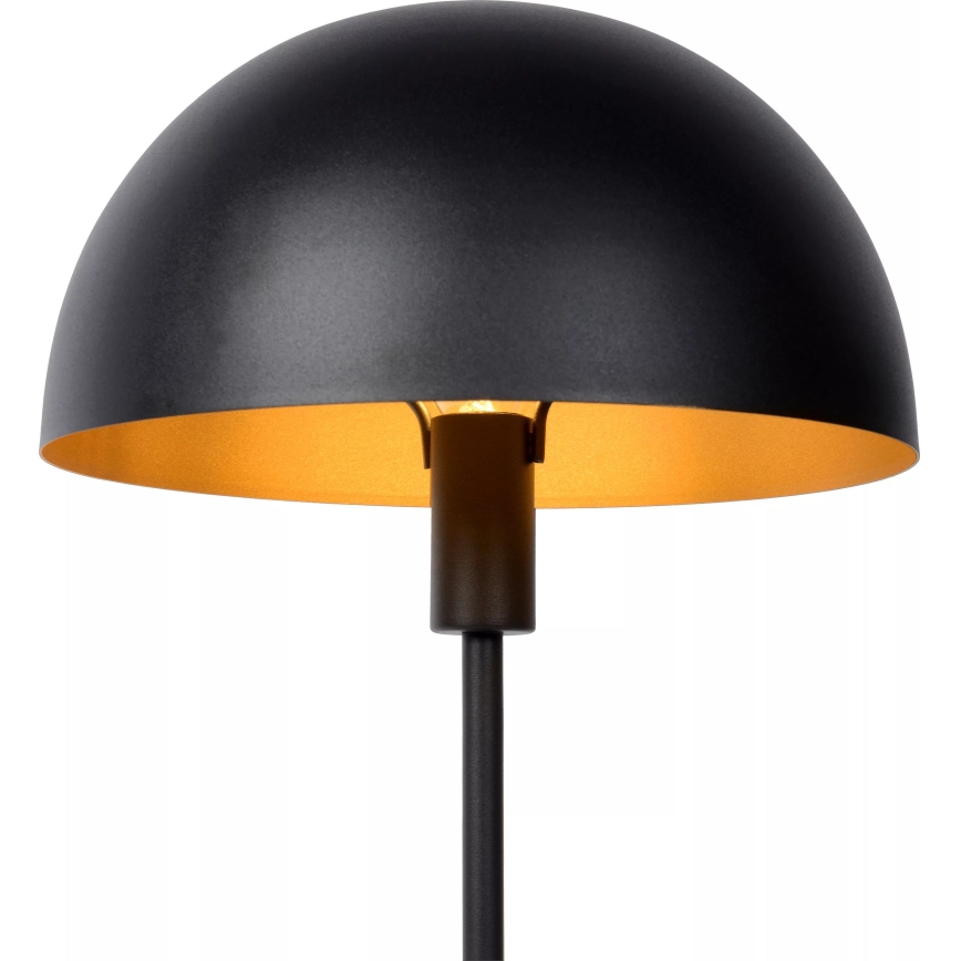 Lucide 45596/01/30 - Stolní lampa SIEMON 1xE14/25W/230V černá