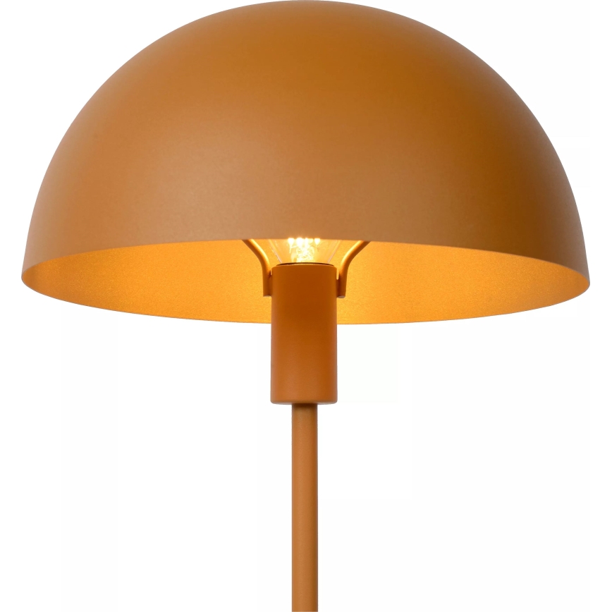 Lucide 45596/01/44 - Stolní lampa SIEMON 1xE14/25W/230V oranžová