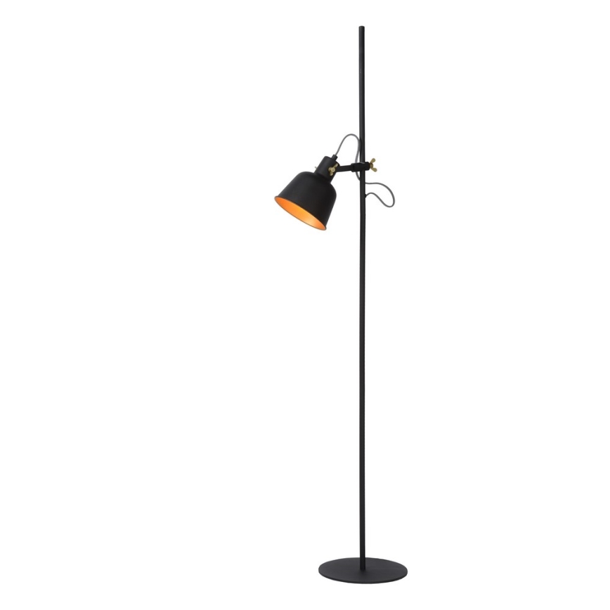 Lucide 45780/01/30 - Stojací lampa PIA 1xE27/40W/230V černá