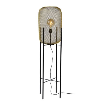 Lucide 45785/01/02 - Stojací lampa MESH 1xE27/40W/230V mosaz