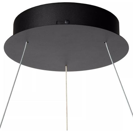 Lucide 46403/48/30 - LED Stmívatelný lustr na lanku VIDAL LED/48W/230V pr. 58 cm černá