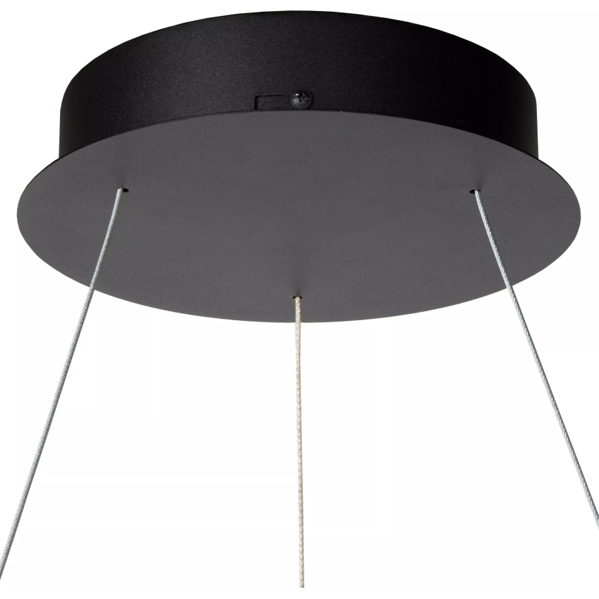 Lucide 46403/48/30 - LED Stmívatelný lustr na lanku VIDAL LED/48W/230V pr. 58 cm černá