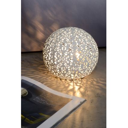 Lucide 46501/01/31 - Stolní lampa PAOLO 1xG9/28W/230V bílá
