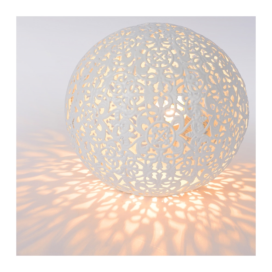 Lucide 46501/01/31 - Stolní lampa PAOLO 1xG9/28W/230V bílá