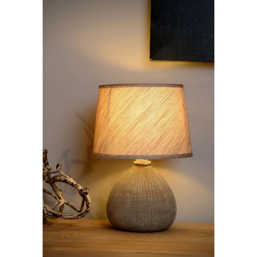Lucide 47506/81/43 - Stolní lampa RAMZI 1xE14/40W/230V 26cm