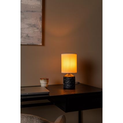 Lucide 47550/81/30 - Stolní lampa FRAN 1xE14/40W/230V černá