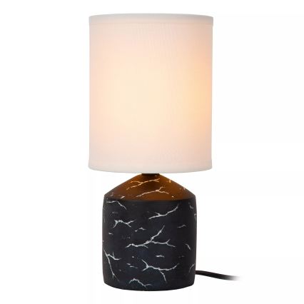 Lucide 47550/81/30 - Stolní lampa FRAN 1xE14/40W/230V černá