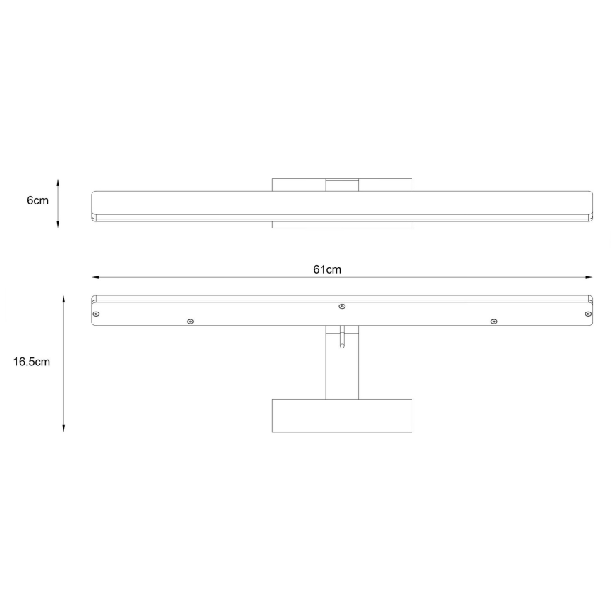 Lucide 48200/12/31 - LED Obrazové svítidlo BETHAN LED/13W/230V IP21 bílá
