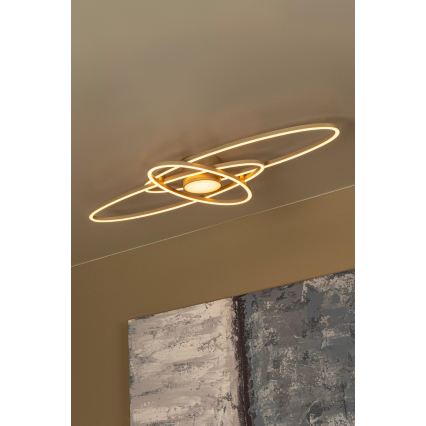 Lucide 53117/58/41 - LED Stmívatelné stropní svítidlo GALACTICA LED/60W/230V 2700K 41x101 cm + dálkové ovládání