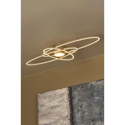 Lucide 53117/58/41 - LED Stmívatelné stropní svítidlo GALACTICA LED/60W/230V 2700K 41x101 cm + dálkové ovládání