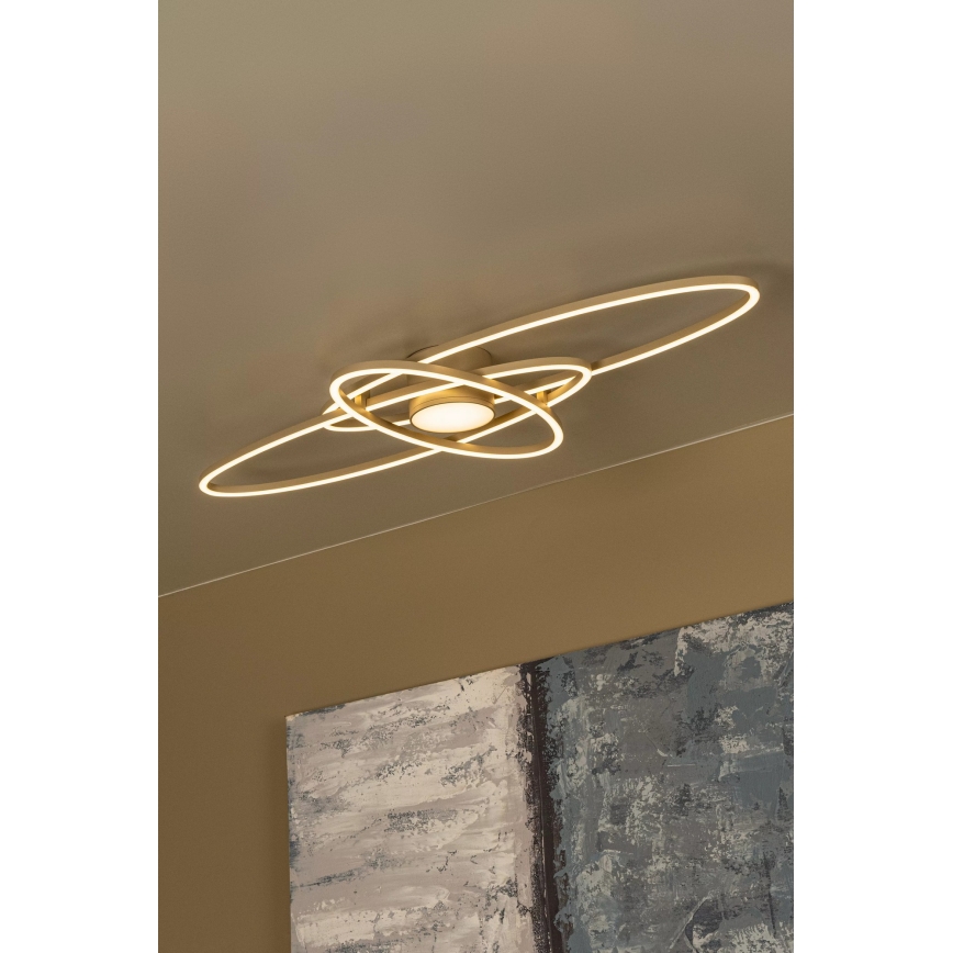 Lucide 53117/58/41 - LED Stmívatelné stropní svítidlo GALACTICA LED/60W/230V 2700K 41x101 cm + dálkové ovládání