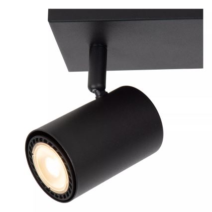 Lucide 53910/02/30 - Bodové svítidlo AMIGO 2xGU10/40W/230V černá
