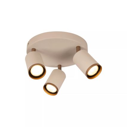 Lucide 53914/13/41 - Bodové svítidlo REGINA 3xGU10/50W/230V béžová