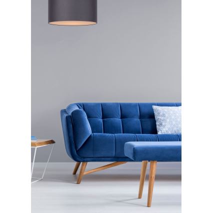Lucide 61113/45/36 - Stropní svítidlo CORAL 1xE27/60W/230V šedá