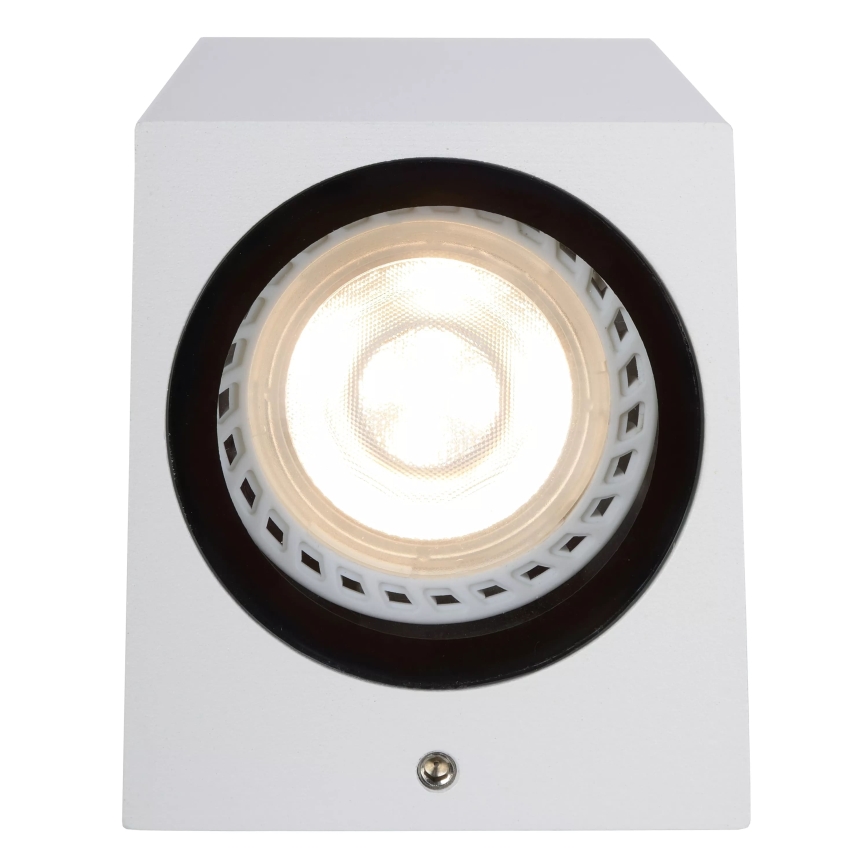 Lucide 69800/02/31 - Venkovní nástěnné svítidlo ZARO 2xGU10/35W/230V IP44 bílá