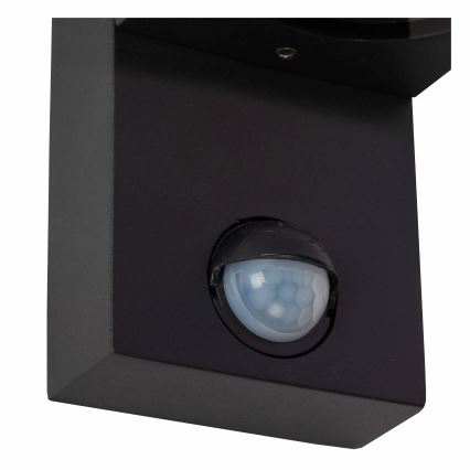 Lucide 69803/01/30 - Venkovní svítidlo se senzorem ZARO 1xGU10/7W/230V IP65 černá