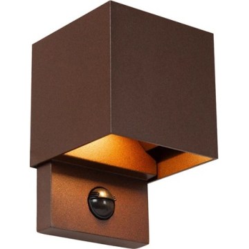 Lucide 69810/07/97 - LED Venkovní nástěnné svítidlo se senzorem pohybu TADZIO LED/7W/230V IP65