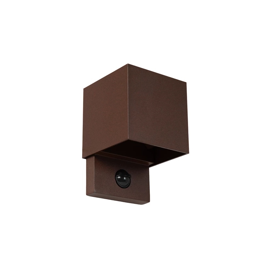 Lucide 69810/07/97 - LED Venkovní nástěnné svítidlo se senzorem pohybu TADZIO LED/7W/230V IP65