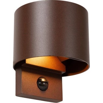 Lucide 69811/07/97 - LED Venkovní nástěnné svítidlo se senzorem pohybu TADZIO LED/7W/230V IP65