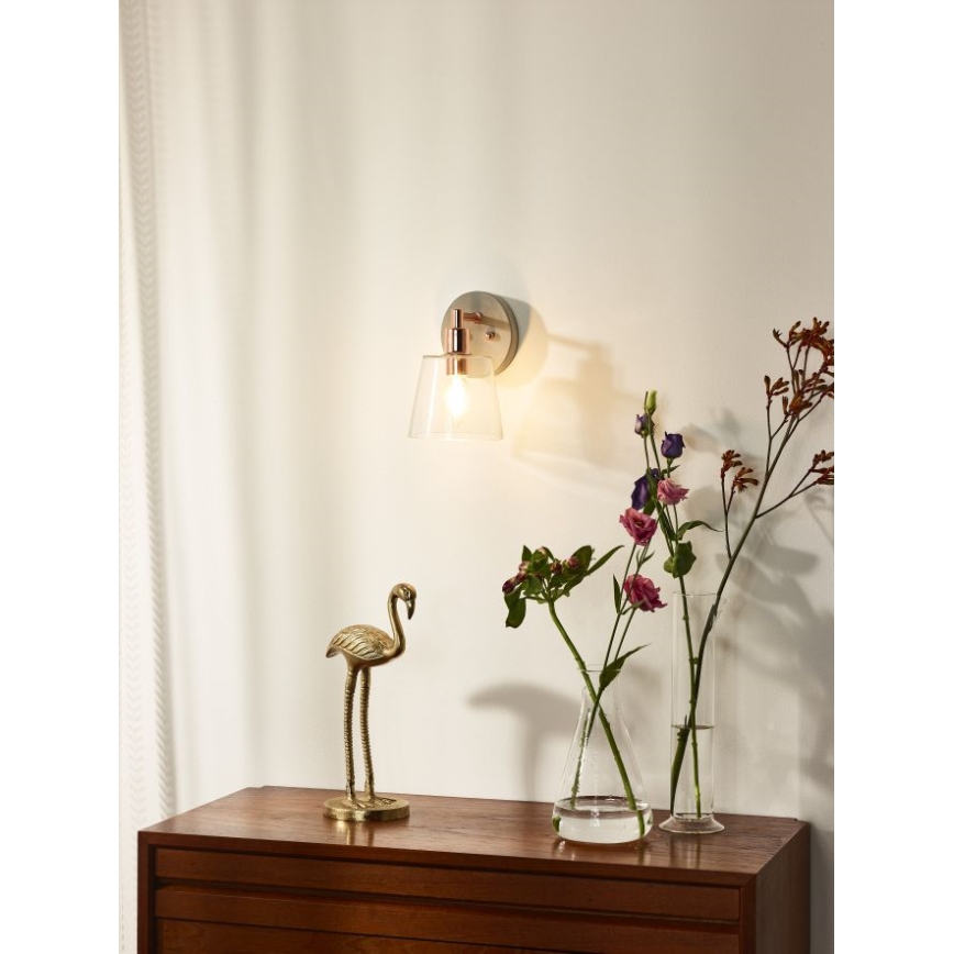 Lucide 71265/01/17 - Nástěnné svítidlo VITRI 1xE14/40W/230V