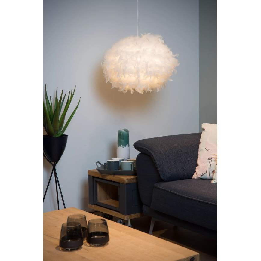 Lucide 71367/50/31 - Závěsné svítidlo GOOSY SOFT 1xE27/40W/230V