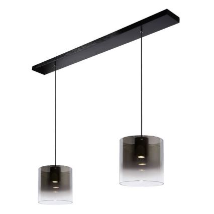 Lucide 74402/02/65 - LED Stmívatelný lustr na lanku OWINO 2xGU10/5W/230V