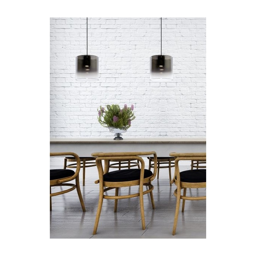 Lucide 74402/02/65 - LED Stmívatelný lustr na lanku OWINO 2xGU10/5W/230V