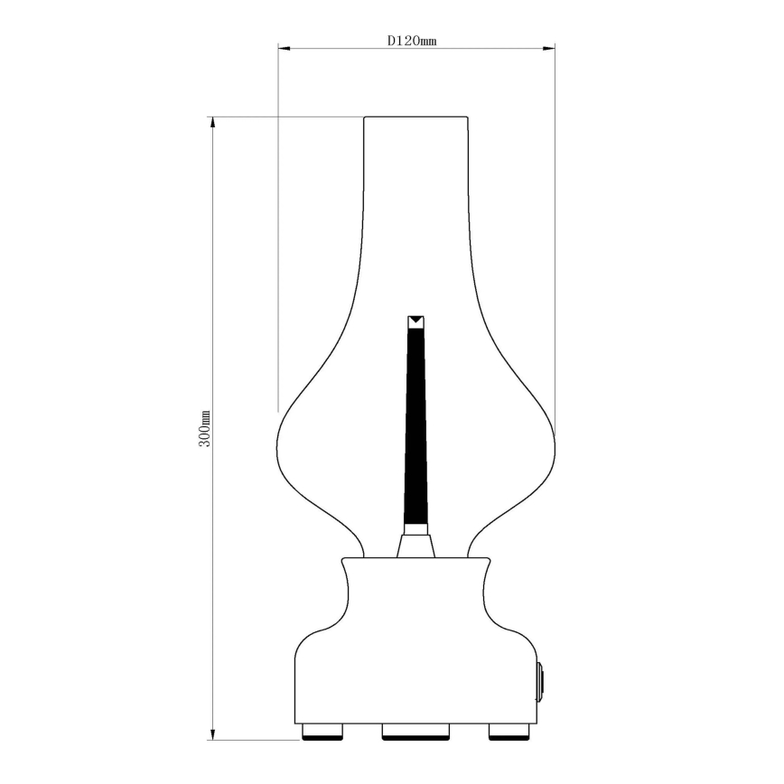 Lucide 74516/02/31 - LED Stmívatelná dotyková stolní lampa JASON LED/2W/230V USB 2000 mAh bílá