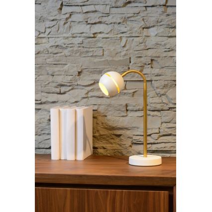 Lucide 77675/05/31 - LED stolní lampa BINARI LED/5W/230V bílá