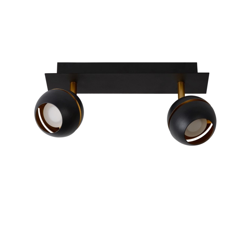 Lucide 77975/10/30 - LED bodové svítidlo BINARI 2xLED/5W/230V černé