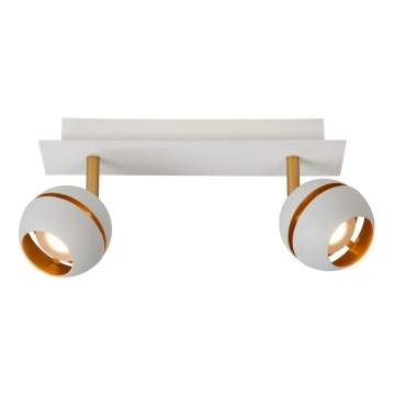 Lucide 77975/10/31 - LED bodové svítidlo BINARI 2xLED/5W/230V bílé