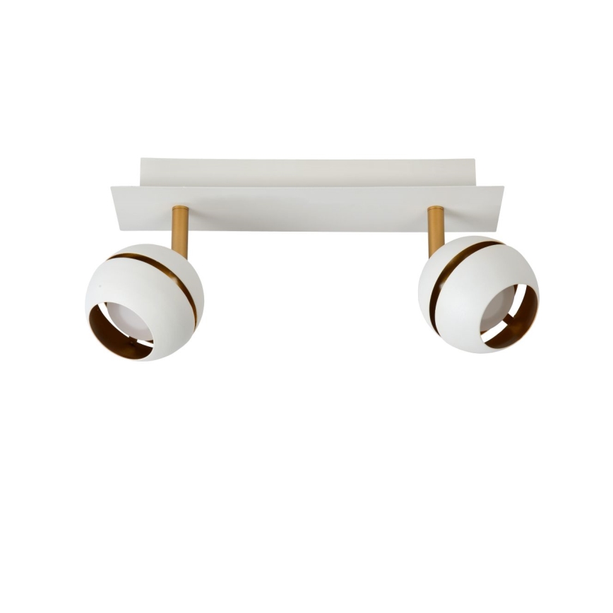 Lucide 77975/10/31 - LED bodové svítidlo BINARI 2xLED/5W/230V bílé