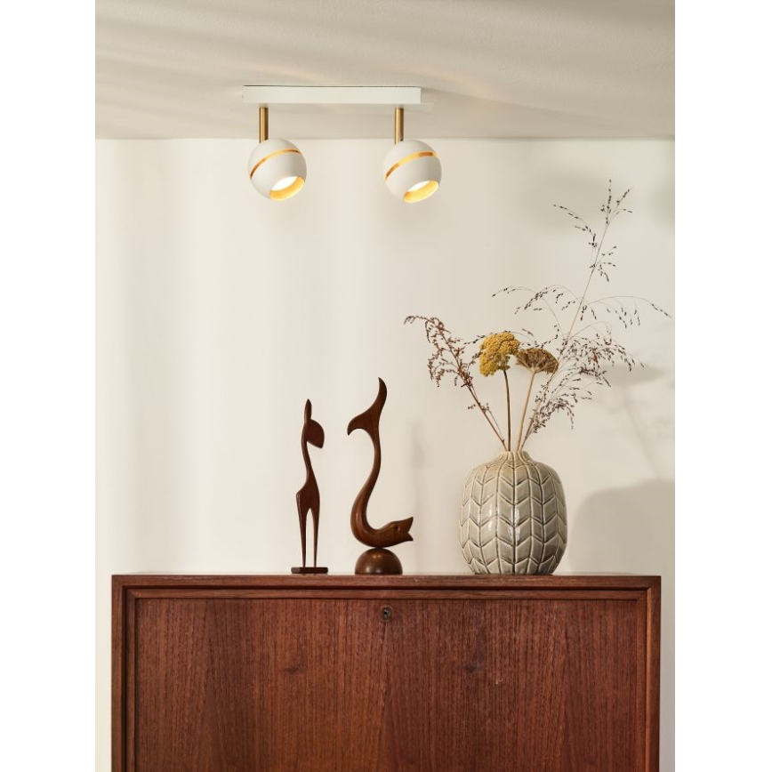 Lucide 77975/10/31 - LED bodové svítidlo BINARI 2xLED/5W/230V bílé