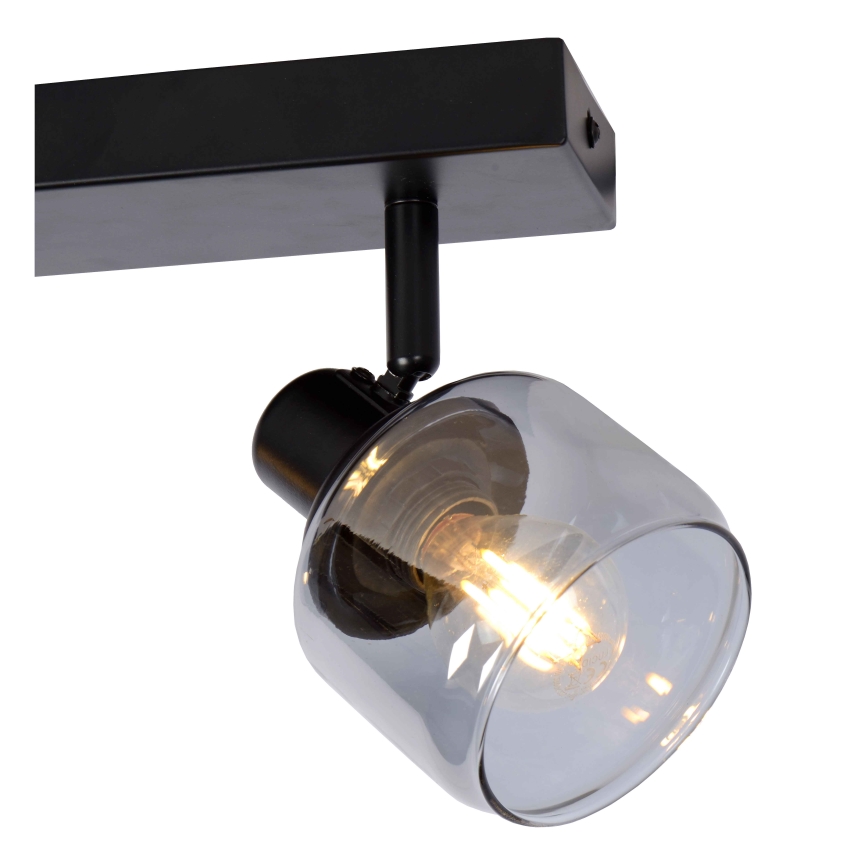 Lucide 77979/02/30 - Bodové svítidlo BJORN 2xE14/40W/230V černá