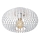 Lucide 78174/40/31 - Stropní svítidlo MANUELA 1xE27/60W/230V pr. 39,5 cm bílá