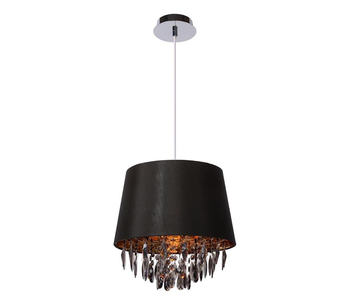 Lucide Lucide 78368/30/30 - Závěsné svítidlo DOLTI 1xE27/24W/230V černé LC0790