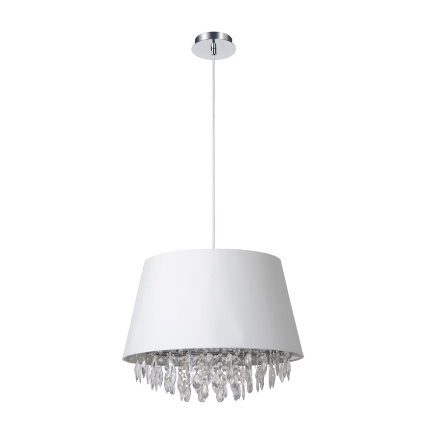 Lucide 78368/45/31 - Závěsné svítidlo DOLTI 1xE27/60W/230V bílé