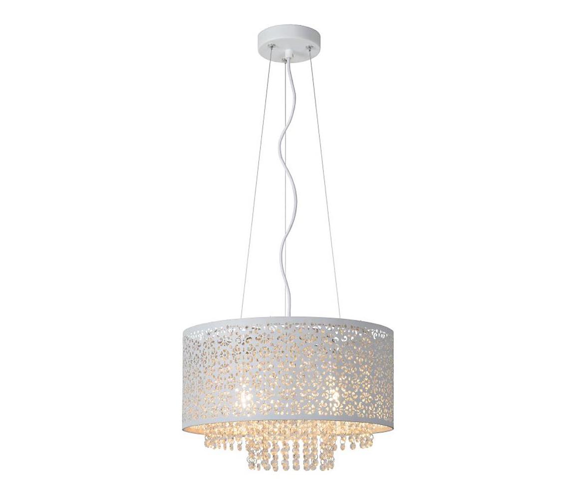 Lucide Lucide 78376/41/31 - Závěsné svítidlo RAKA 4xG9/42W/230V bílé 41 cm LC2200