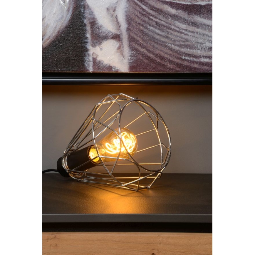 Lucide 78585/01/11 - Stolní lampa KYARA 1xE27/60W/230V