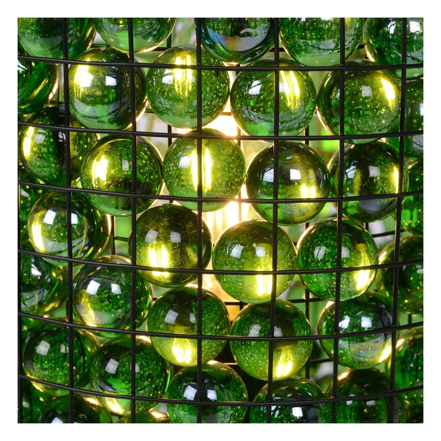 Lucide 78597/01/33 - Stolní lampa EXTRAVAGANZA MARBELOUS 1xE14/40W/230V zelená
