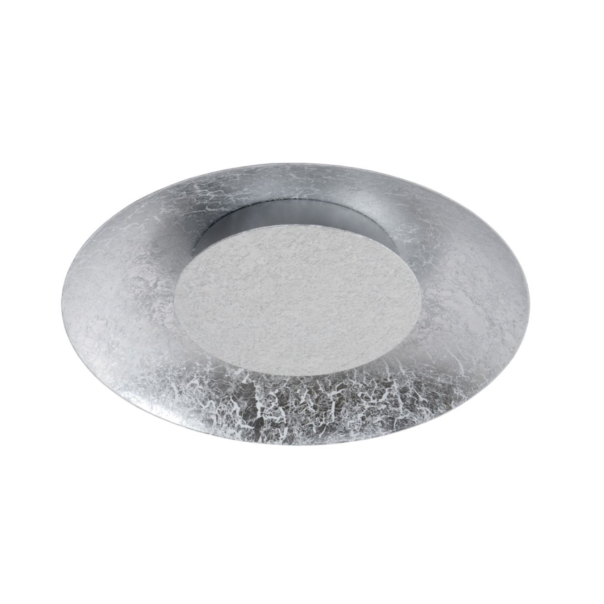 Lucide 79177/12/14 - LED stropní svítidlo FOSKAL LED/12W/230V 34,5 cm stříbrné