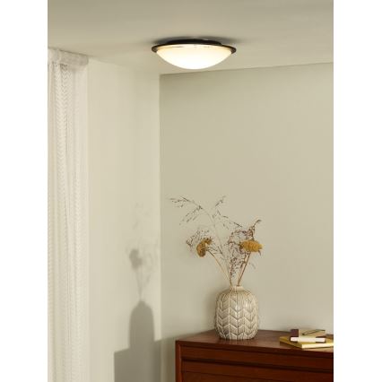 Lucide 79178/08/30 - LED stropní svítidlo RUNE LED/8W/230V černé