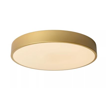 Lucide 79185/40/02 - LED Stmívatelné stropní svítidlo UNAR LED/24W/230V pr. 39,5 cm zlatá