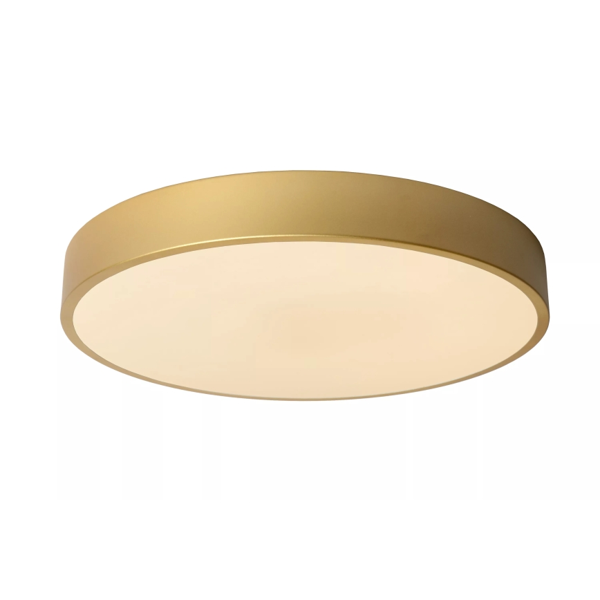 Lucide 79185/40/02 - LED Stmívatelné stropní svítidlo UNAR LED/24W/230V pr. 39,5 cm zlatá